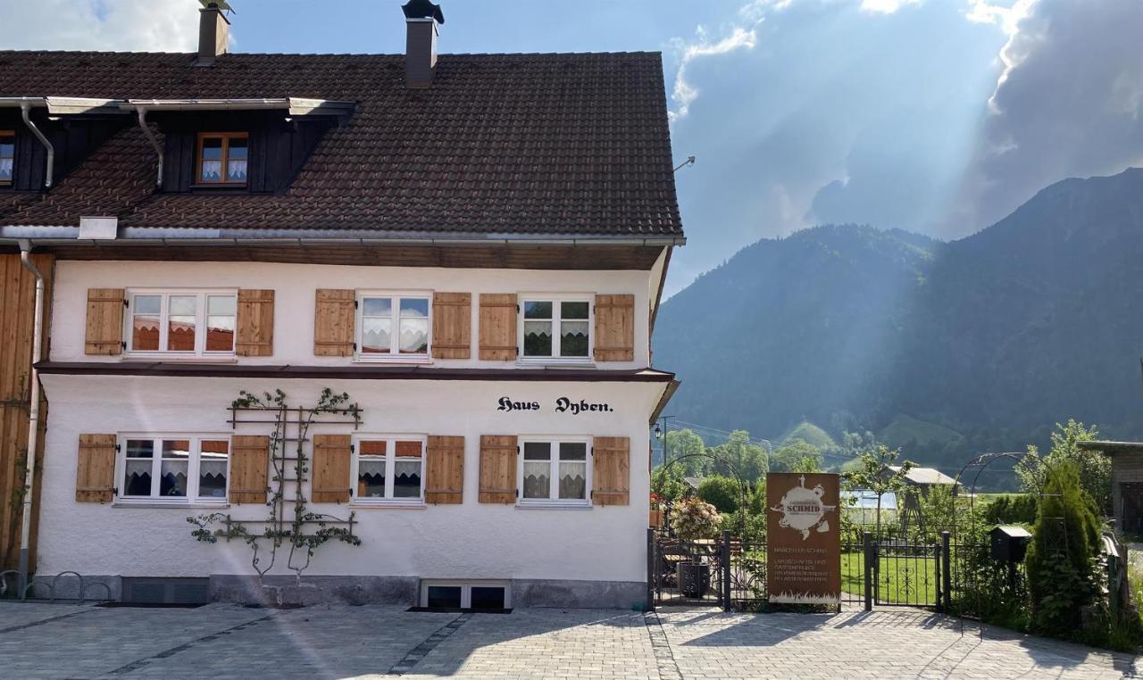 Appartamento Haus Oyben Bad Hindelang Esterno foto
