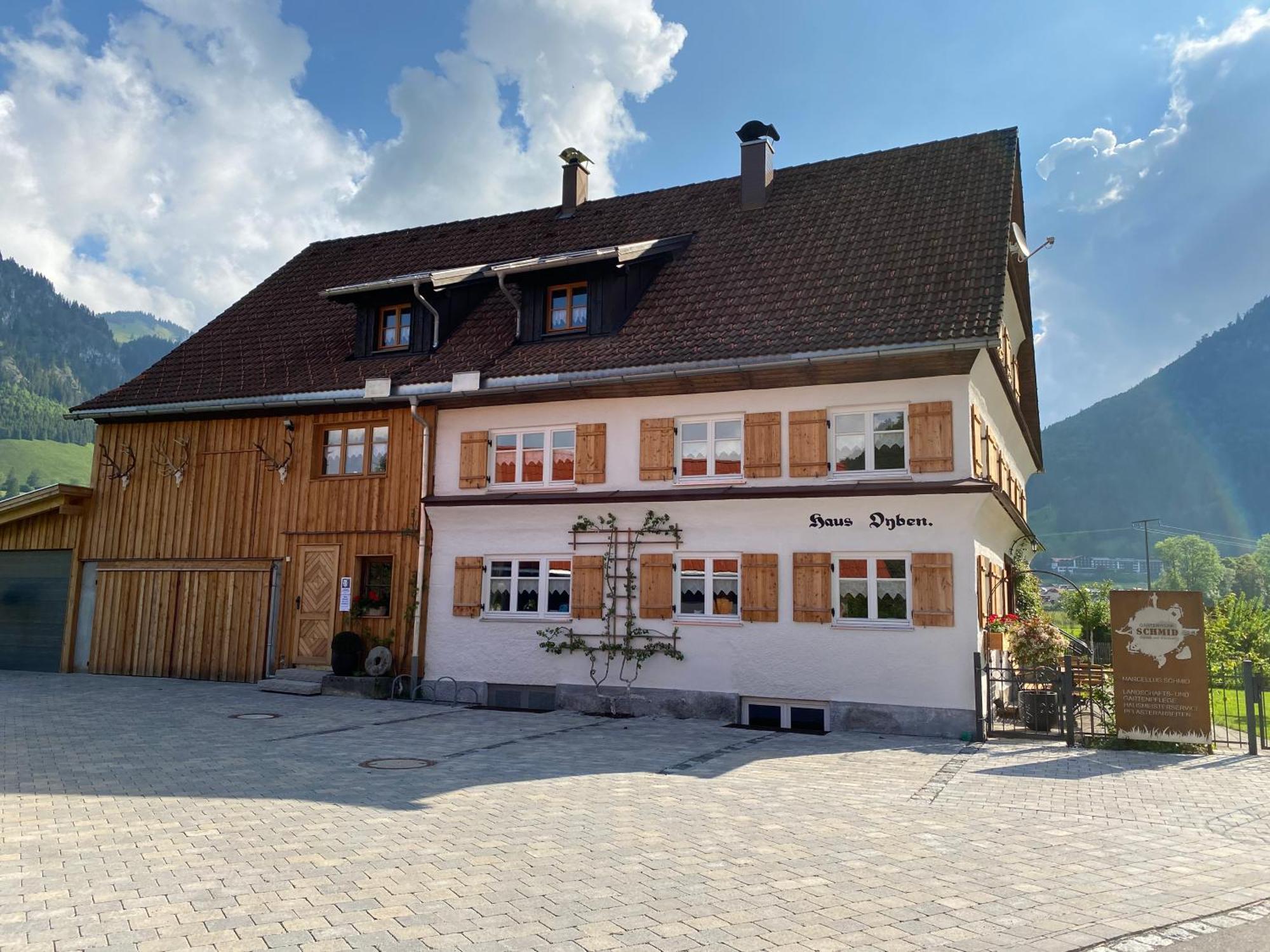 Appartamento Haus Oyben Bad Hindelang Esterno foto