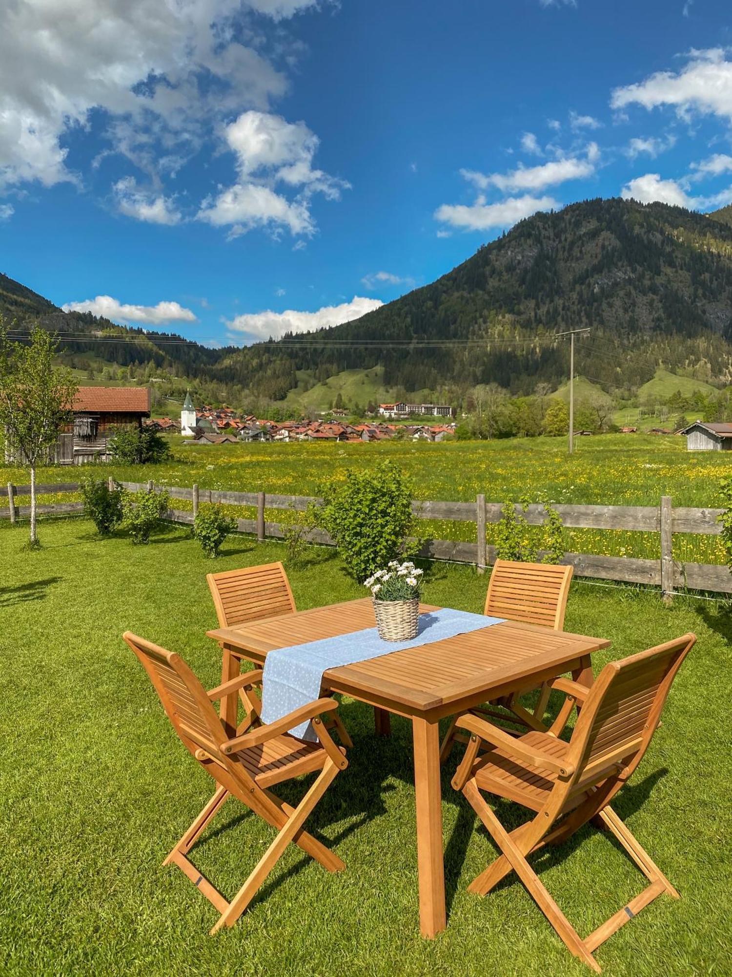 Appartamento Haus Oyben Bad Hindelang Esterno foto